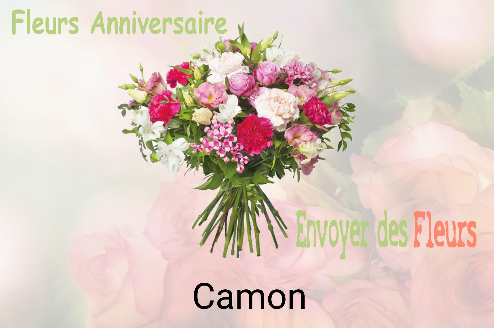 Bouquet de fleurs d’anniversaire livré à Camon